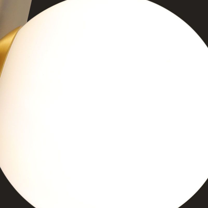 Modern Style House usada luces creativas de luz de pared con sombra de vidrio para dormitorio del hotel