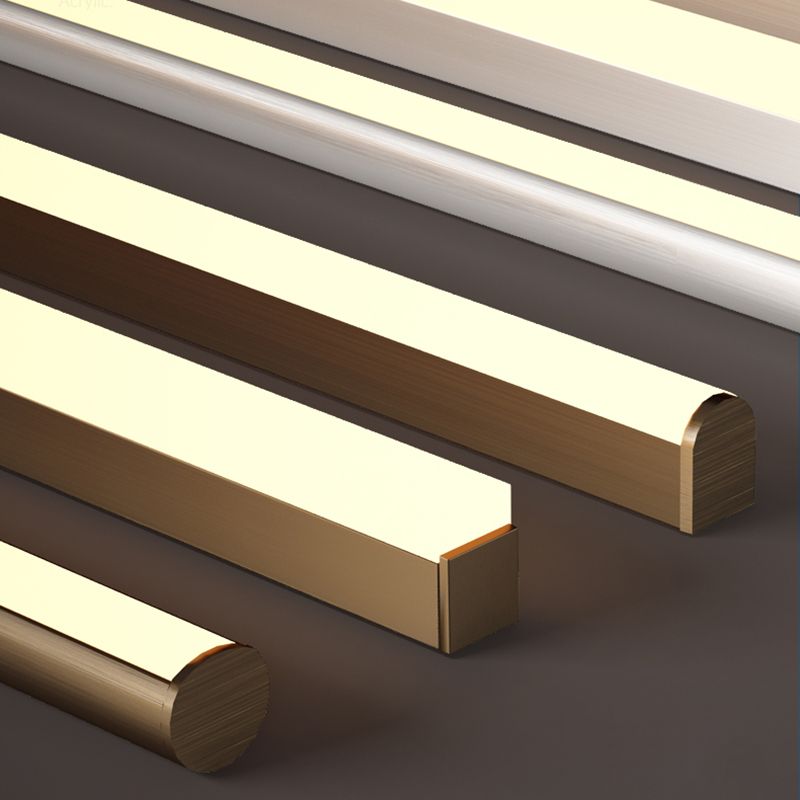 1 Light Linear Vanity Lighting Fixtures Modern Style Metal Vanity Mirror Lights