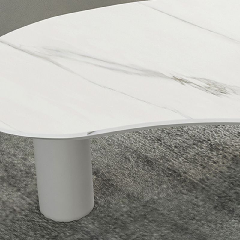 Modern 3 Legs Coffee Table Slate Coffee Table for Living Room