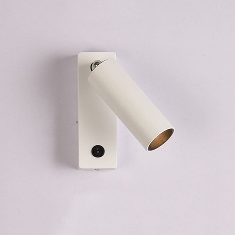 Moderna lampada da parete a parete in alluminio a 1 luce Sfonce a parete regolabile per camera da letto