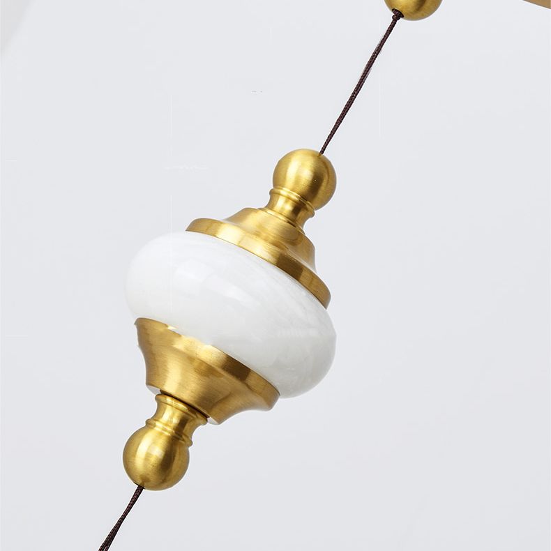 Luces colgantes de cocina contemporáneos Cilíndrico 5 Luz de luz Luz de luz accesorios