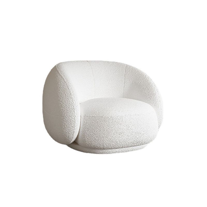 Contemporary Sloped Arm Sofa Tight Back Sofa for Living Room