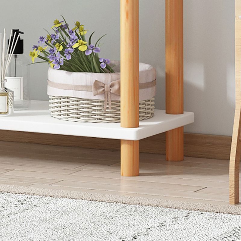 Modern Open Back Standard Bookshelf Wooden Bookcase for Study Room