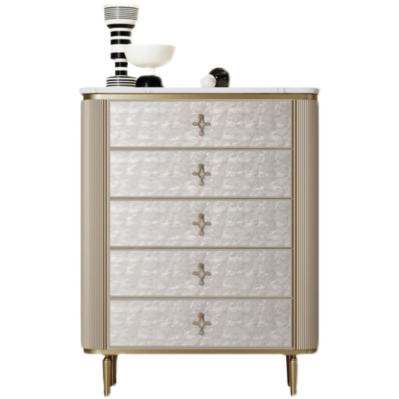 Modern Storage Chest Gold Storage Chest Dresser with Drawers