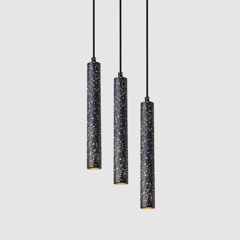 Cementbuisophanging verlichting eenvoud 1-licht hanger plafondlicht voor eetkamer