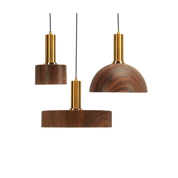 MODERNE SMETTER PENDANT LUMINE BOIS 1 LUIGNEMENT DUR BRORN LUIL