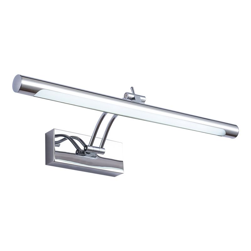 Murale linéaire en métal Lumière Miroir Miroir à 1 lumière moderne luminaire monté