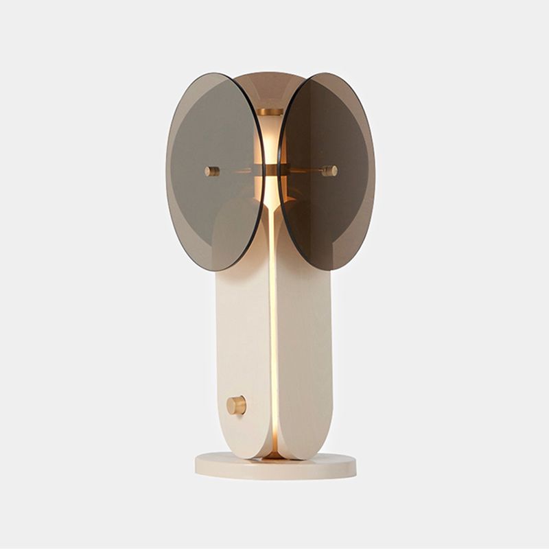 Multi Lights Geometric Night Table Lamps Modern Style Glass Table Lamp