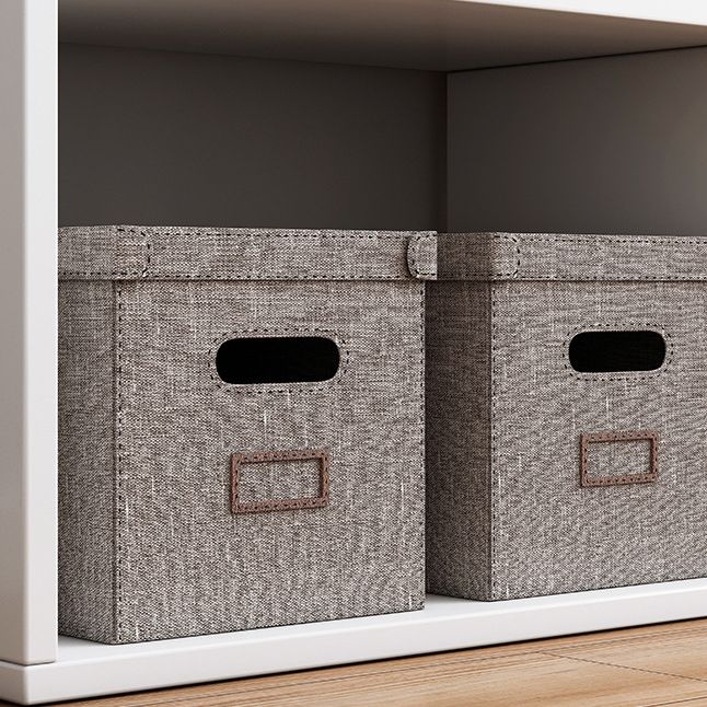 Open Back Modern Style Bookshelf 18"L Engineer Wood Bookshelf for Home Office