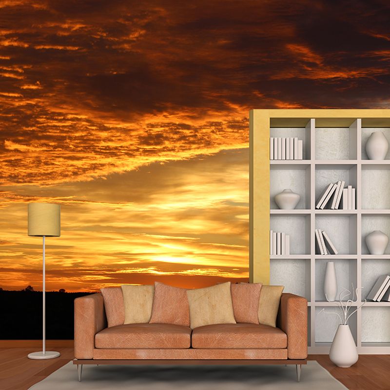 Customized Beautiful Sky Mural Mildew Resistant for Bedroom Decoration