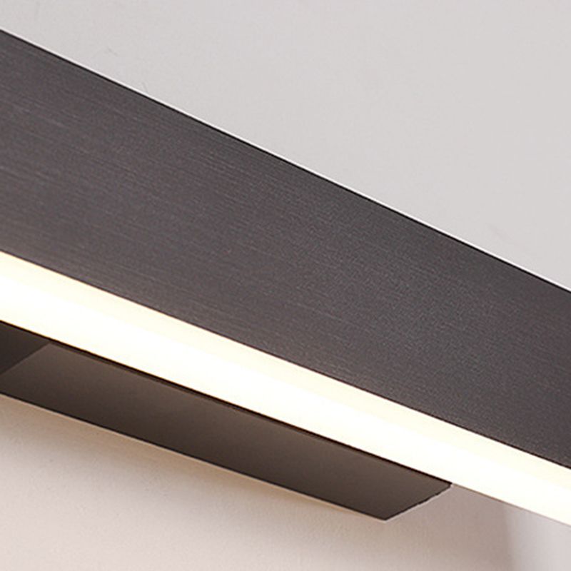 Modern Rotatable Wall Mount Light Simple Wall Sconce Light with Acrylic Shade for Bedroom