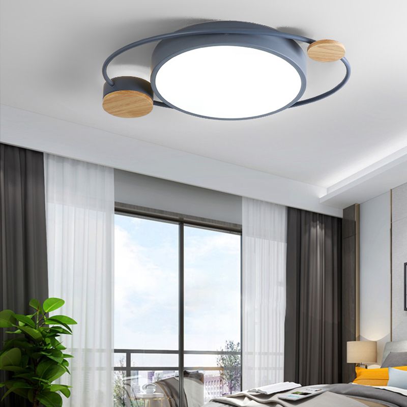 Lampe de montage encastrée géométrique de lumière montée par plafond moderne à LEDs pour la chambre à coucher