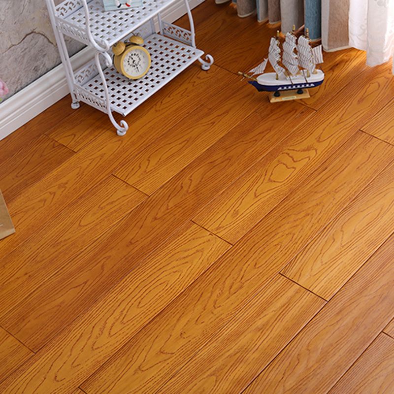 Modern Style Wood Flooring Scratch Resistant Rectangle Nail Wood Flooring