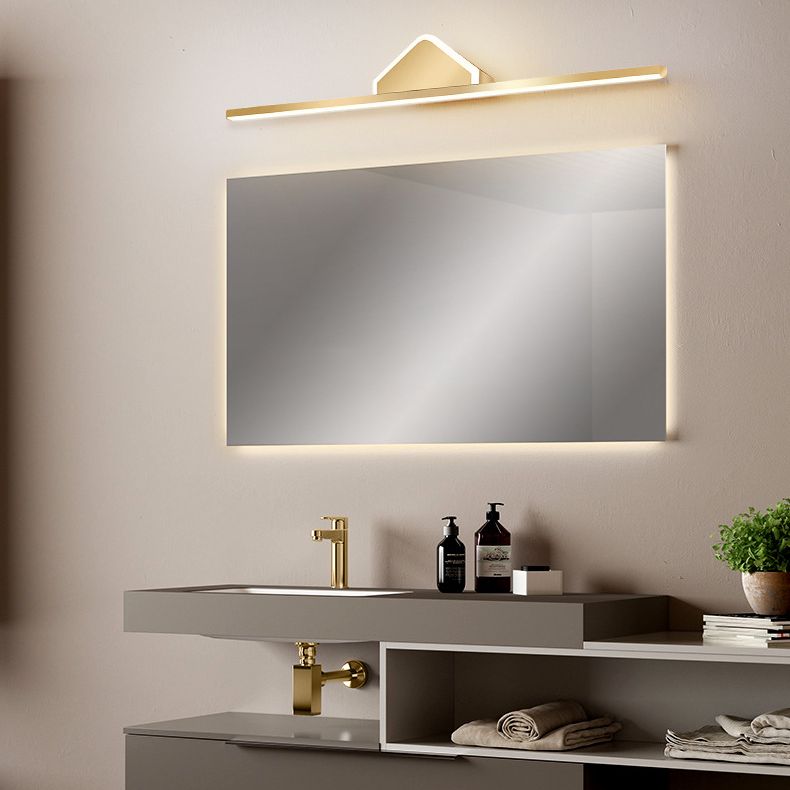 Moderne minimalistische stijl lineaire ijdelheid SCONCE Lights Metal Bar Light voor toilet