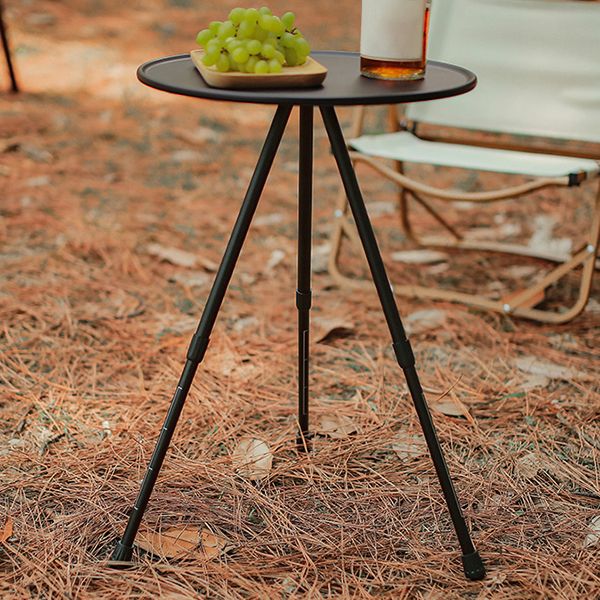 Metal Industrial Foldable End Table Water Resistant Lift Side Table