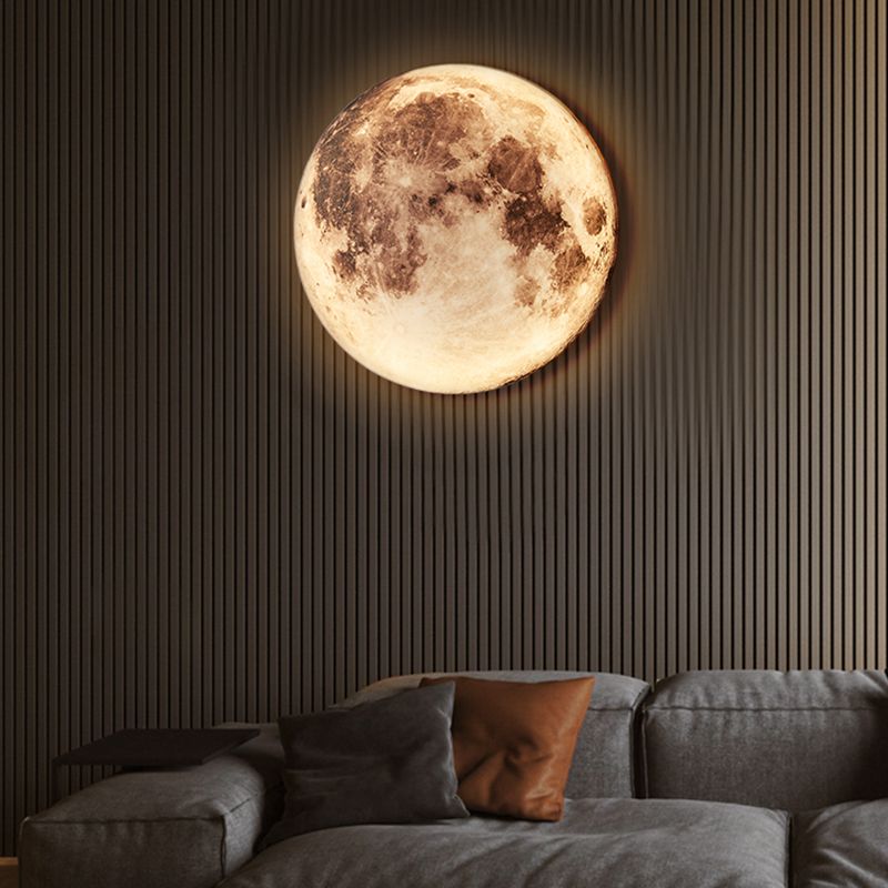 LED Wall Mount Light Modern 1-Light Wall Sconce Light with Acrylic Shade for Bedroom