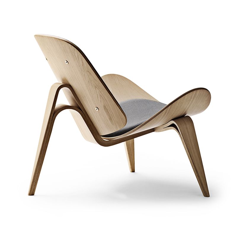34.64" L x 30.70" W x 29.92" H Armless Side Chair Solid Wood Accent Chair