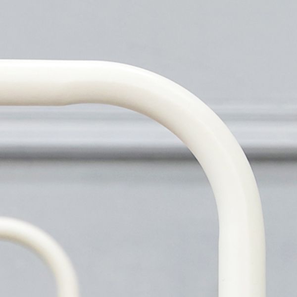 Contemporary Style Bookshelf White Bookcase for Home Office Study Room