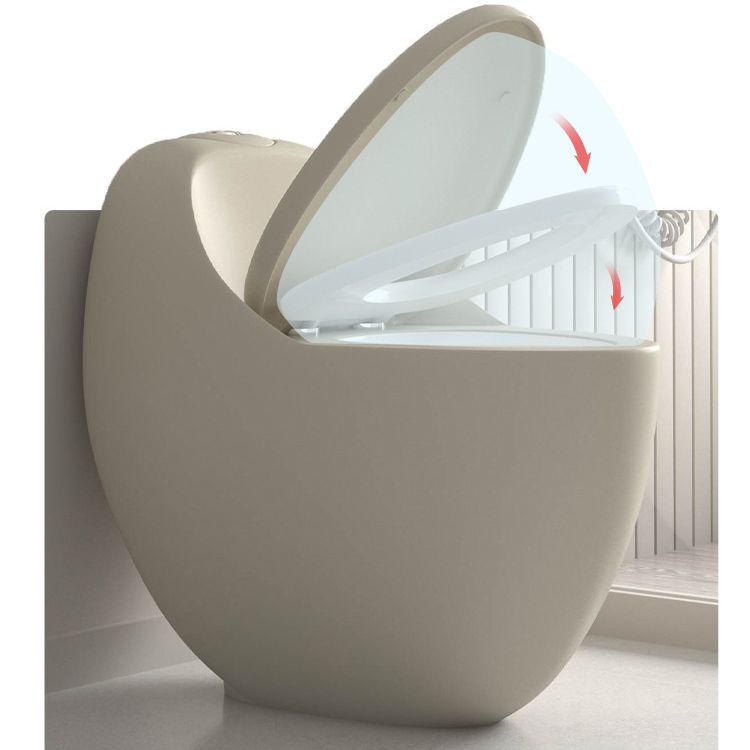 Siphon Jet Flush Toilet Floor Mounted All-In-One Urine Toilet