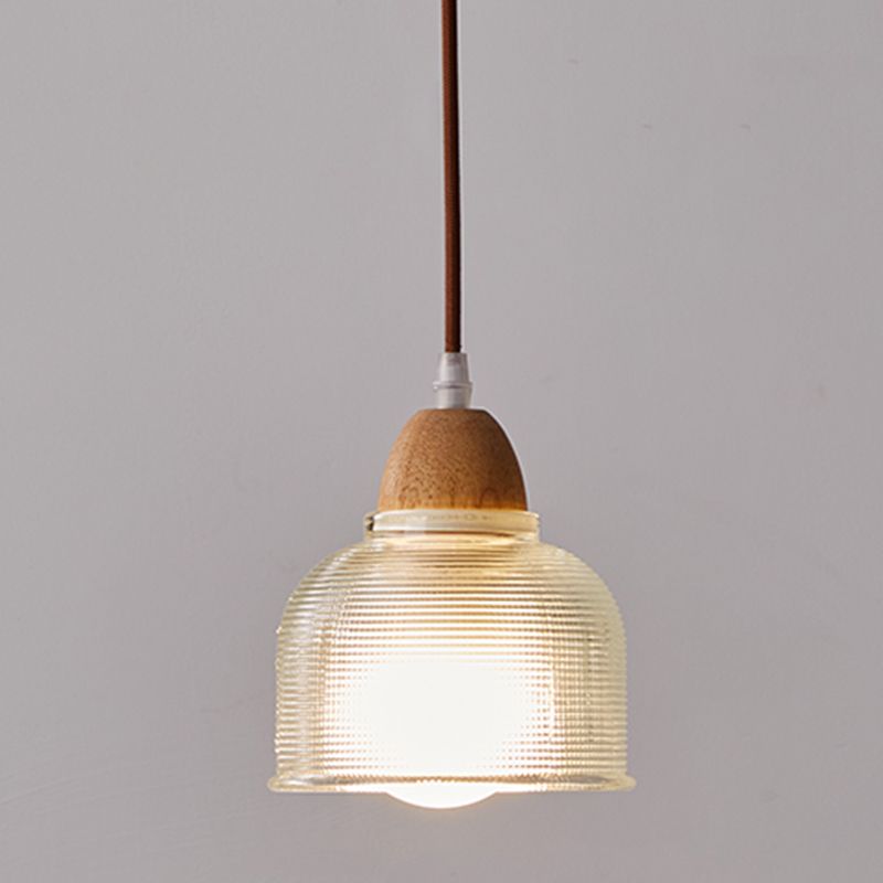 Estilo moderno Luz colgante Capacidad de iluminación de colgante de vidrio creativo para el comedor