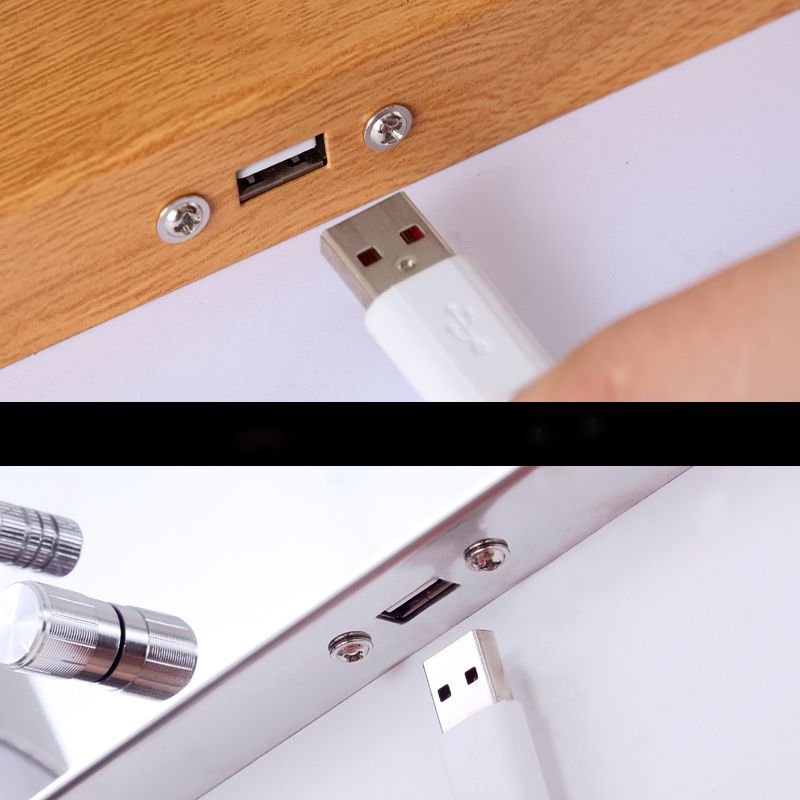 Sitting Room One Head Wall Sconce Cloth Lampshade Adjustable Wall Mounted Light Fixture