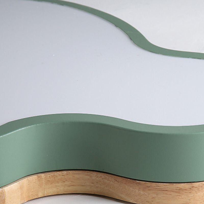 Nordic Simple Flush Deckenleuchte Bunte Wolke LED Unterputzbeleuchtung für Schlafzimmer