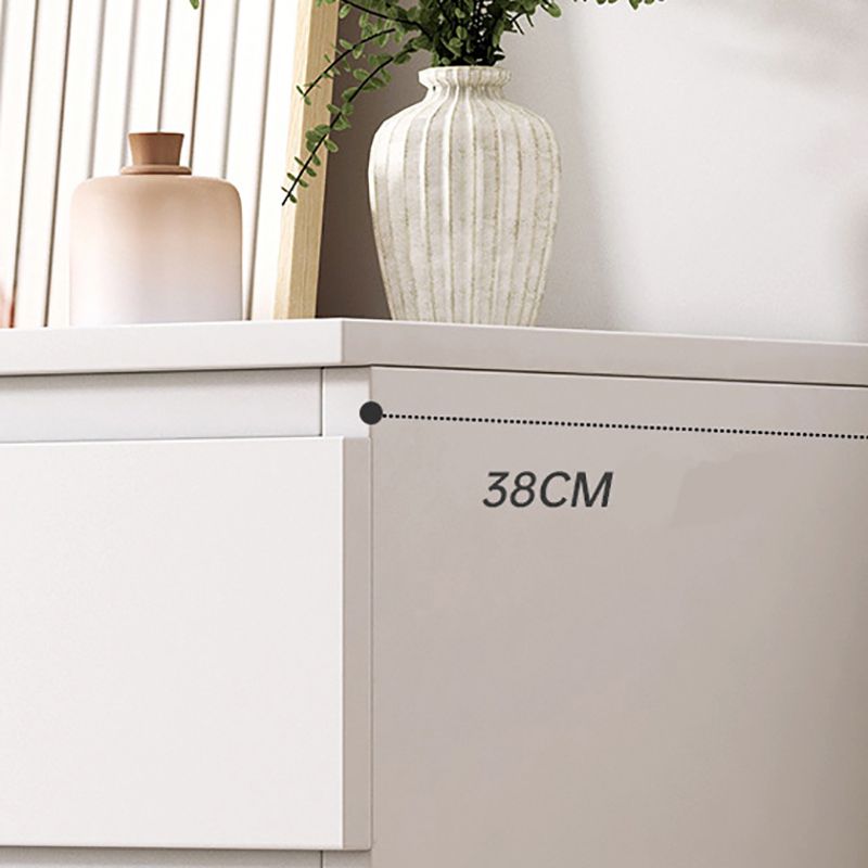 Contemporary Vertical Chest Wood Chest with Drawers for Home/Office