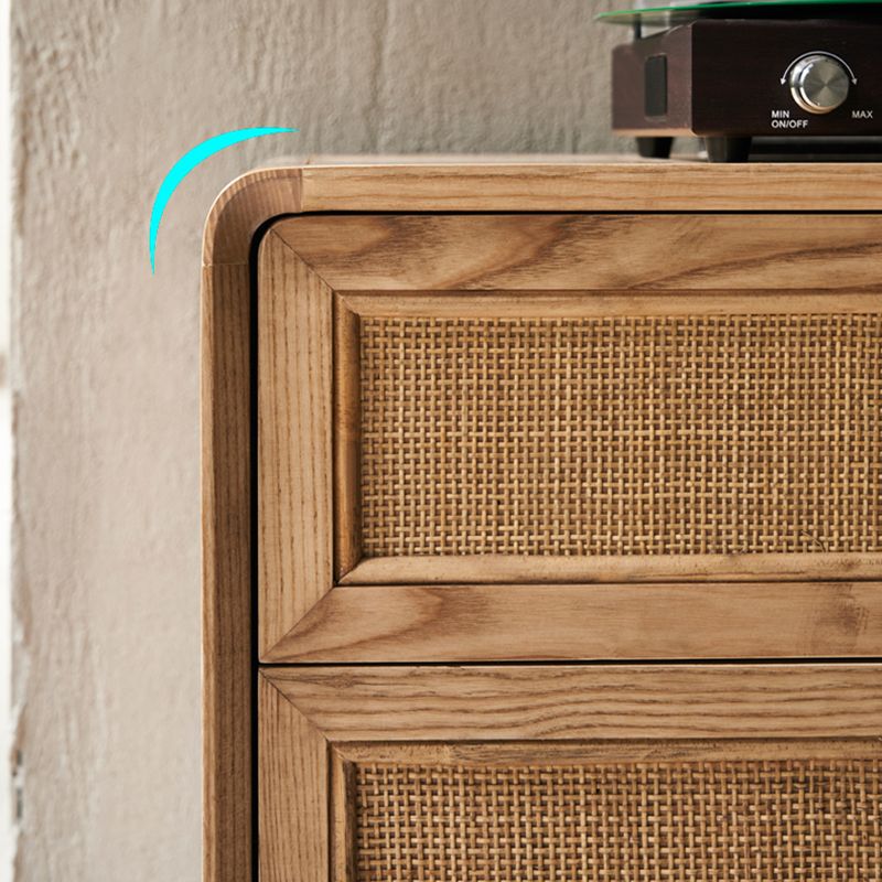 Modern Storage Chest Dresser Solid Wood Storage Chest for Bedroom