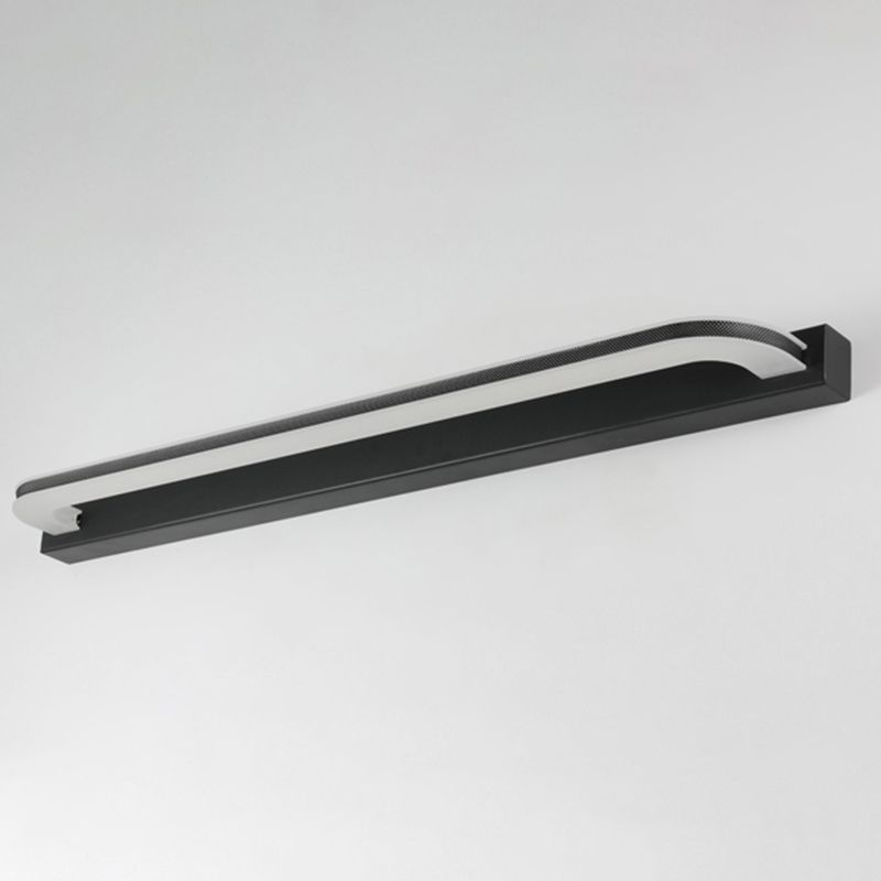 Éclairage de mur de miroir de style simple de style simple à 1 lumière