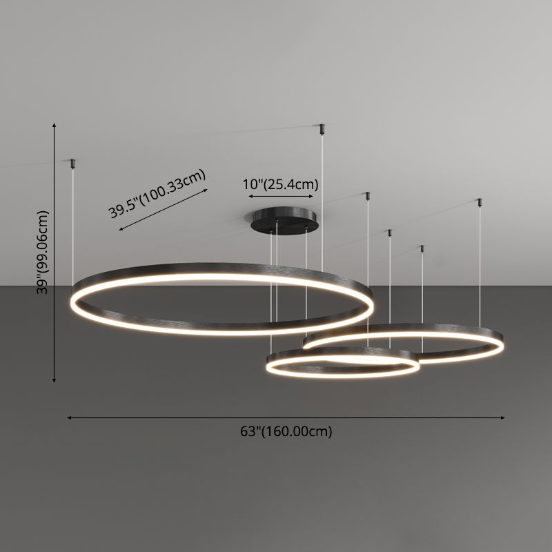 Modern Chandeliers For Dining Room Round Chandelier Lighting Fixtures Metal Chandelier