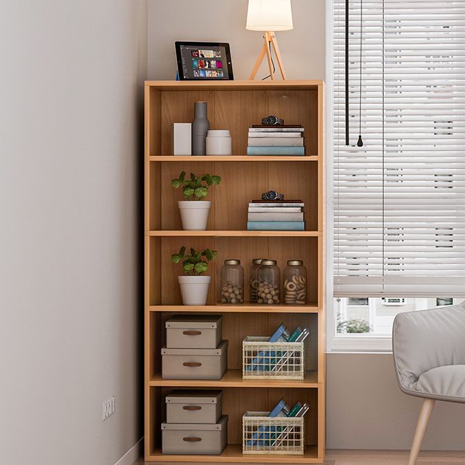 Modern Bookshelf Engineer Wood Standard Bookcase for Home Office