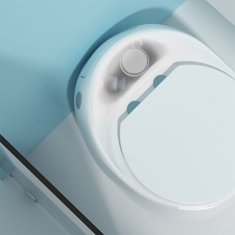 Modern Ceramic Flush Toilet Seat Included Toilet Bowl for Washroom