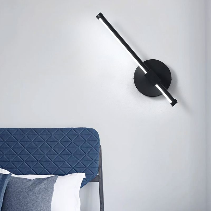 1-Light Geometric Wall Mounted Lighting Modern Style Metal Wall Lighting Fixtures