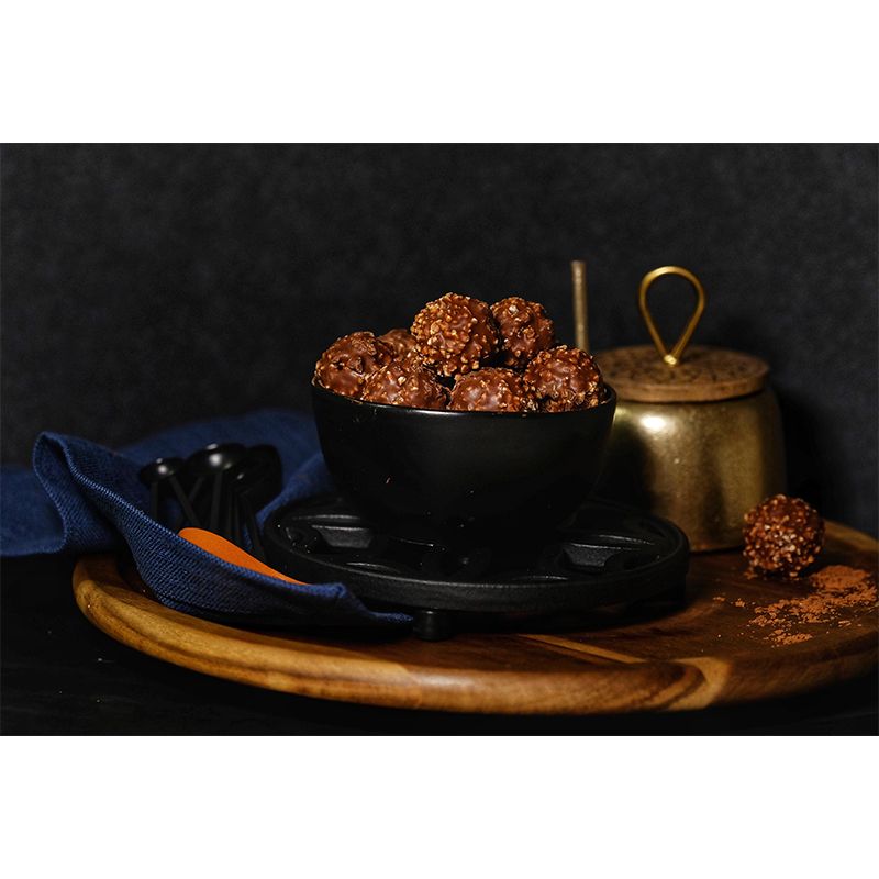 Soft Color Chocolate Painting Mural Decal Modern Style Wall Covering for Shop