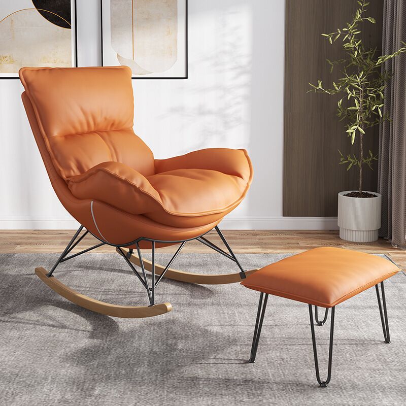 Simple Style Modern Rocker Chair Leisure Lounge Home Chaise Chair
