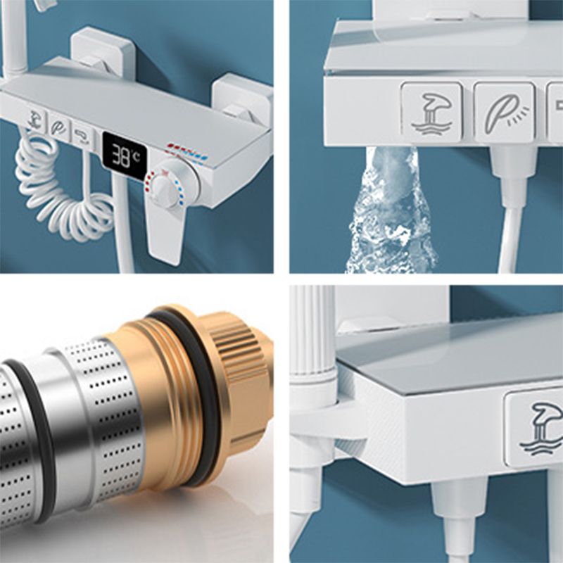 Single Hand Shower Modern Shower Faucet Wall Mounted Shower Trim