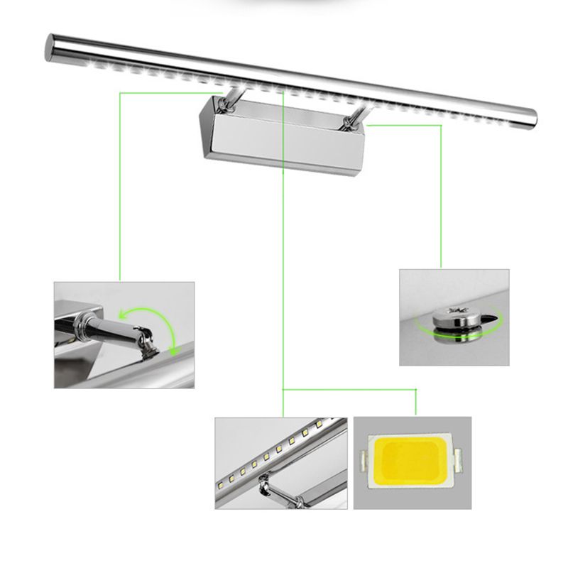 Simplicité moderne Cylindre Vanity Lights