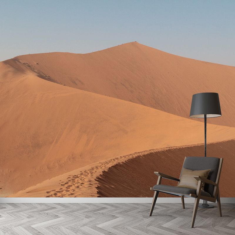 Huge Desert View Mural Wallpaper Water-Proof Wall Covering for Sleeping Room