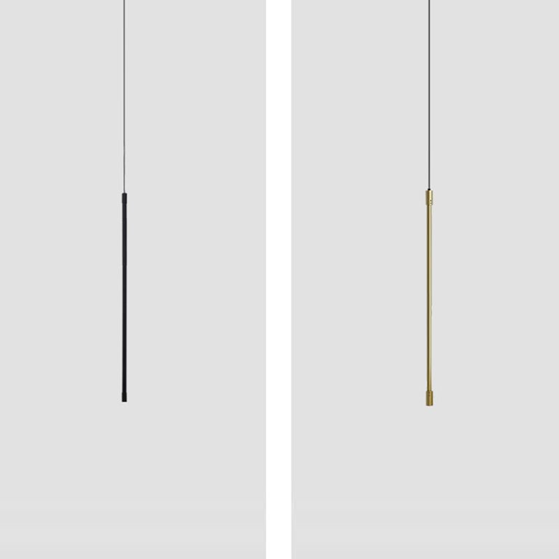 Assayeur de pendentif linéaire minimaliste moderne