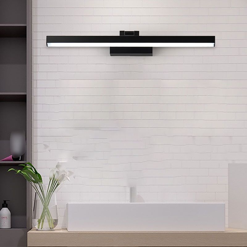 Éclairage mural de forme de style moderne Mémale 1 lumière lumineuse Lumière pour salle de douche