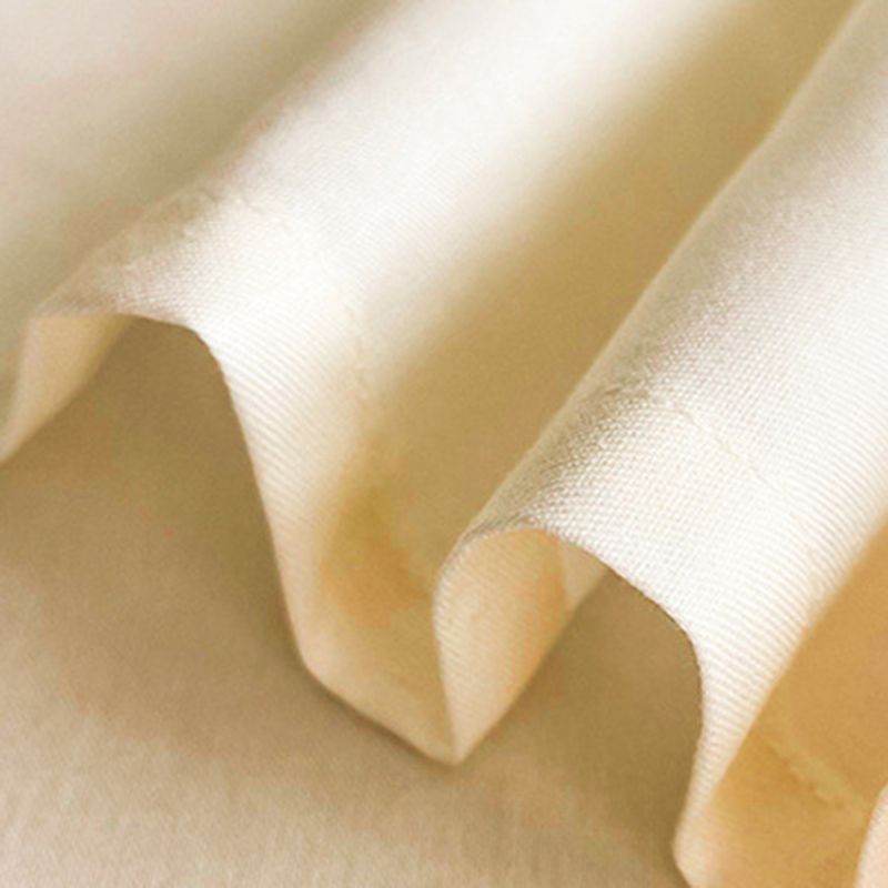 Cotton Twill 1-PC Bed Sheet Breathable Ultra Soft Fitted Sheet