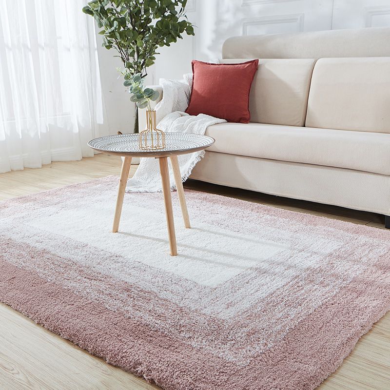 Multi-Color Festkörper-Teppich-Baumwoll-Mischungsgebiet Teppich nicht rutschfest