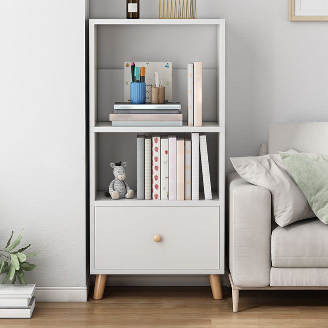 Open Wooden Bookcase Modern Minimalist Home Living Room Bedroom Bookshelf