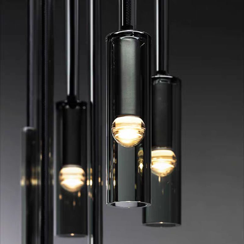 Creative Crystal Hanging Light Modern Style Pendent Lighting Fixture for Living Room