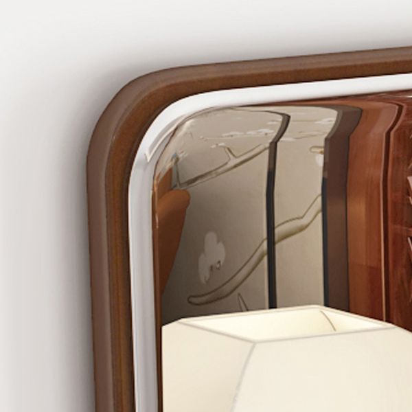 Traditional Make-up Vanity Home Rectangle Dressing Table with Mirror