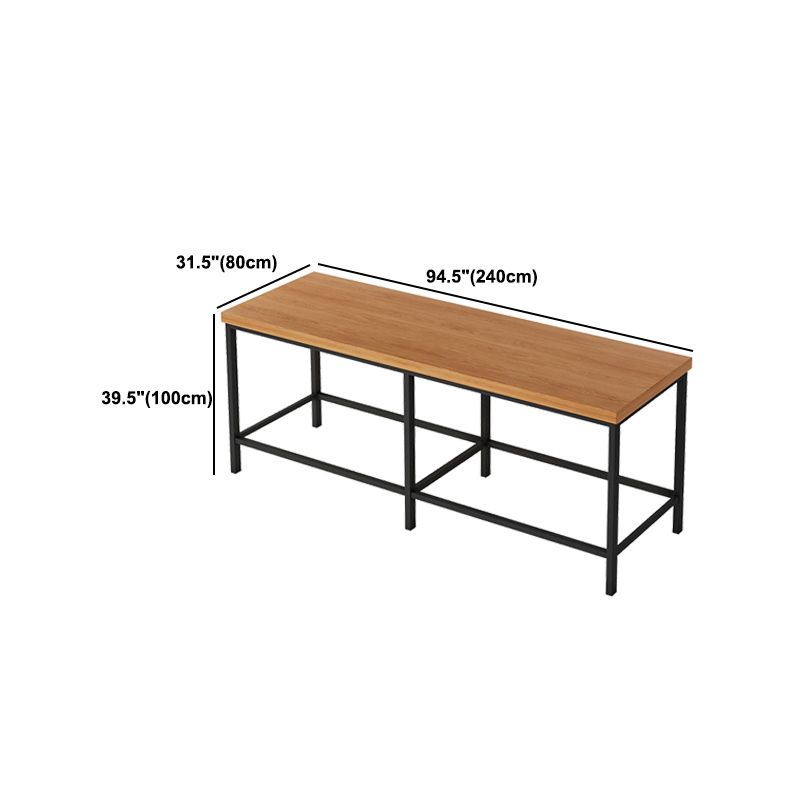 1/5/9 Pieces Modern Wood Bar Table Set Counter Table with Upholstered Stools