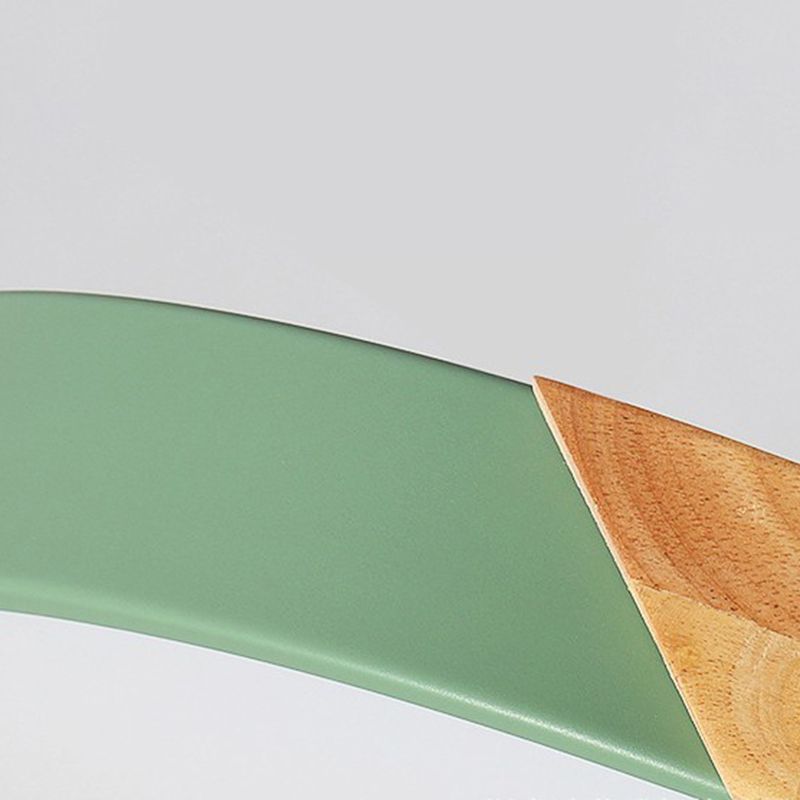 1-Light Round Flush Mount Light Modern Style Acrylic Flush Mount Lighting Fixtures