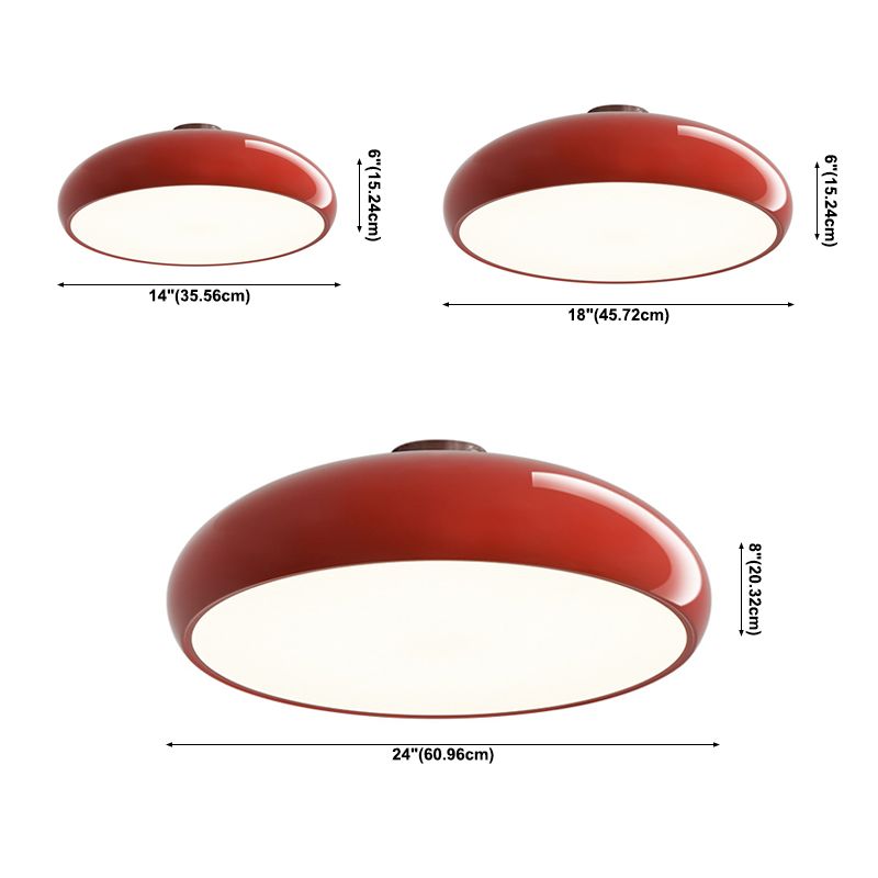 Moderne stijl cirkelvormige plafondlamp Metaal 5-lichts plafondverlichting voor eetkamer