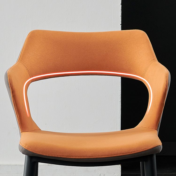 Contemporary Dining Room Arm Chairs Faux Leather Dining Chairs