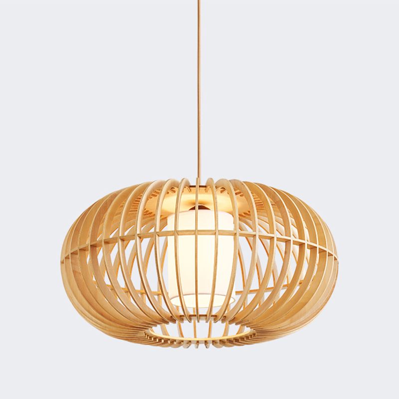 Holzkäfig Anhänger Licht modern